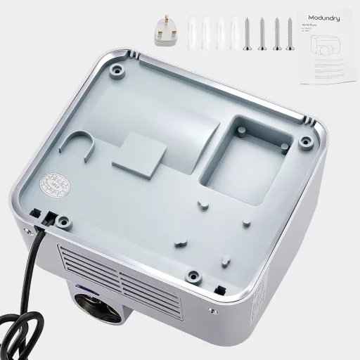 Modundry 2300W Automata Kézszárító, Fali Szerelésű Fürdőszobai Szárító, 5-7 Másodperc