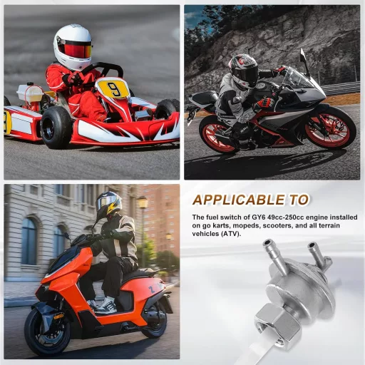 WPPQWP M16x1 Benzintap Szelep Generátor Motorkerékpár Quad Üzemanyagtartályhoz