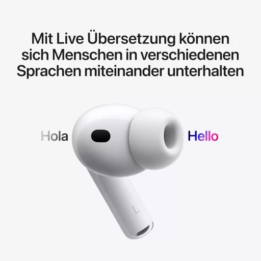 Apple AirPods Pro 3 Aktív zajszűrés, szívritmus monitor, hallásegészségügyi funkció, USB-C töltés