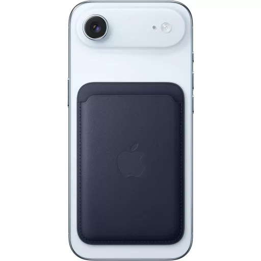 Apple iPhone MagSafe Fabric Pénztárca Fekete - Black