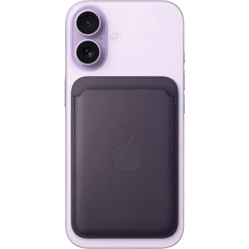 Apple iPhone MagSafe Fabric Pénztárca Fekete
