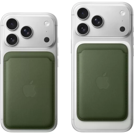 Apple iPhone MagSafe Fabric Pénztárca Fekete