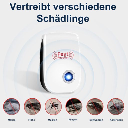 Schlafhimmel Ultrazvukový odpudzovač roztočov 2ks do spálne a obývačky