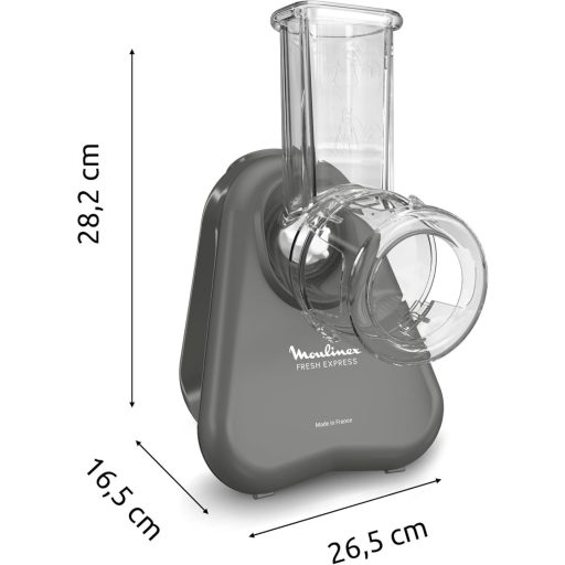 Moulinex Fresh Express DK855HE0 elektromos zöldségreszelő 5 az 1-ben szürke