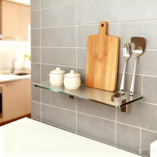 Set 2 console de susținere pentru rafturi din sticlă xiruiubao, cleme reglabile pentru sticlă, montare pe perete, 3-28 mm