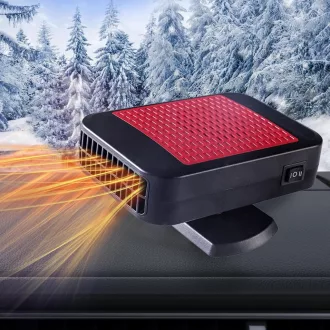   Chuankefanxing 12V 200W autófűtő páramentesítő 360° forgatható hűtés-fűtés