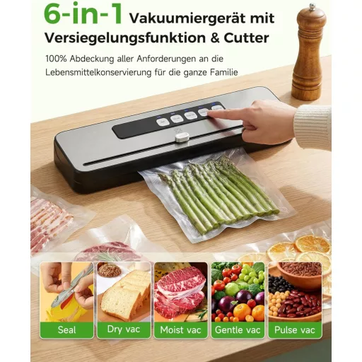 Woox vákuumozó gép háztartási gyors kompakt élelmiszer tároláshoz