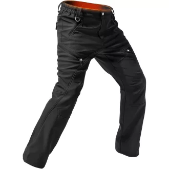   Pantaloni de schi pentru bărbați Moosehill, impermeabili, din softshell, cu căptușeală călduroasă