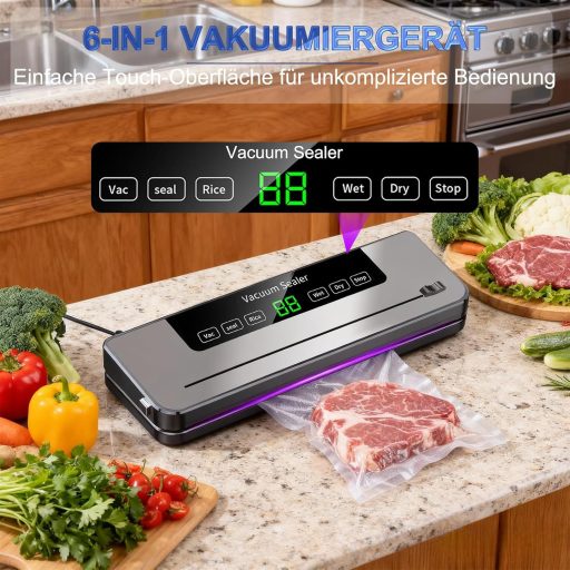 ZLXHDL 5 az 1-ben vákuumozó 50 tasakkal száraz és nedves módhoz