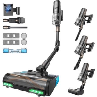   Proscenic P20 Vezeték Nélküli Porszívó Nedves Törléshez, 70 KPa, 680W, Állványos Töltővel