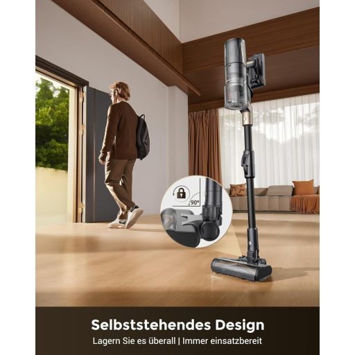 Proscenic P20 Vezeték Nélküli Porszívó Nedves Törléshez, 70 KPa, 680W, Állványos Töltővel