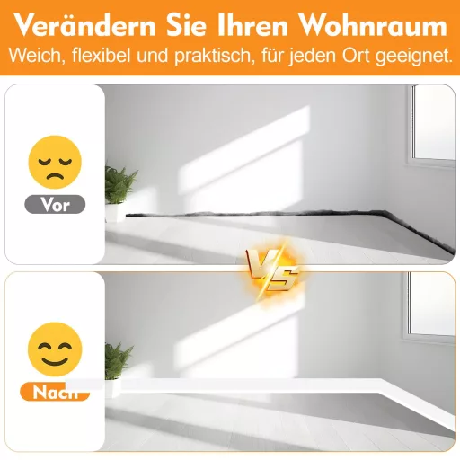 Chicosy öntapadós szegélylécek 6m PVC fehér 50x20mm
