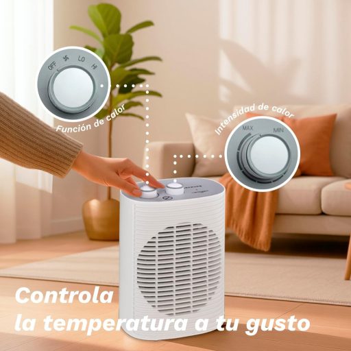 Grunkel CF-2000LINE 2000W Ventilátoros Hősugárzó Termosztáttal és LED Kijelzővel