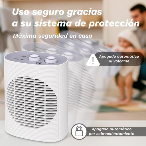 Grunkel CF-2000LINE 2000W Ventilátoros Hősugárzó Termosztáttal és LED Kijelzővel