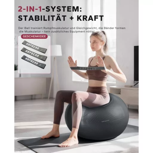 HAPBEAR PVC Gimnasztikai Labda