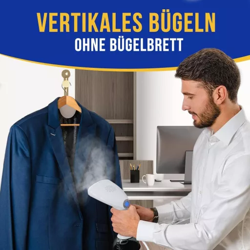 Rolipo 1640W gőzölő 400ml tartállyal ruhafrissítő utazáshoz otthonhoz