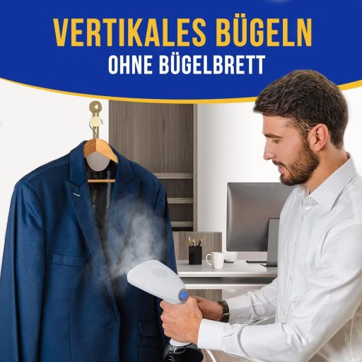 Rolipo 1640W gőzölő 400ml tartállyal ruhafrissítő utazáshoz otthonhoz