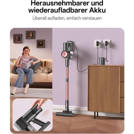 Vexilar V10Pro Cordless Vezeték Nélküli Porszívó 450W 45Kpa Érintőkijelzővel