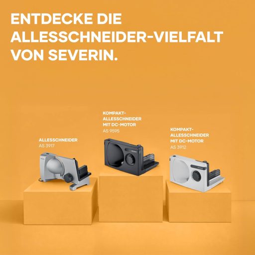 SEVERIN AS 9595 kenyér- és hússzeletelő állítható vágáserősséggel