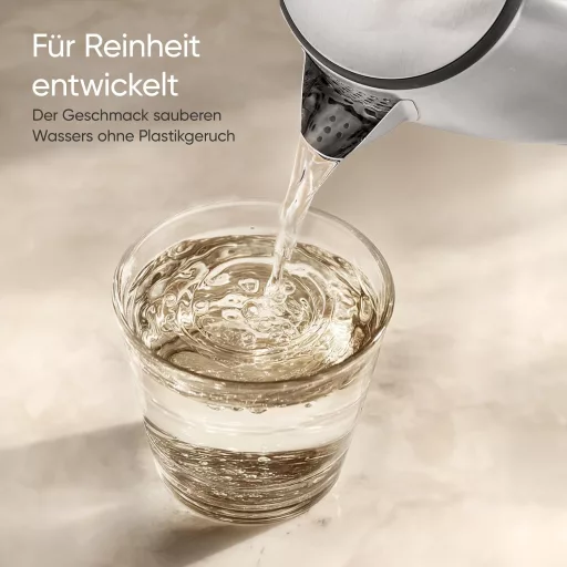 Nerezová rýchlovarná kanvica COSORI 1,7 l, technológia Strix, 2200 W, rýchly ohrev