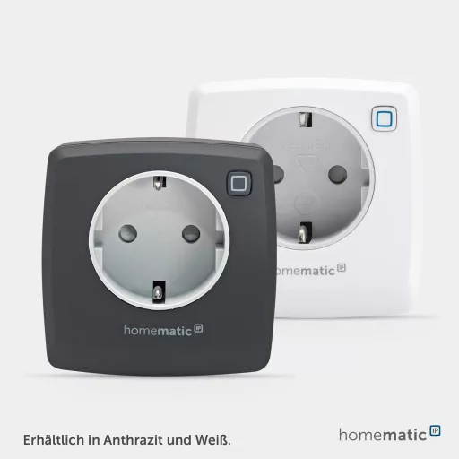 Homematic IP Smart Home Dimmer Aljzat Fázisszabályozás Antracit - Switch and dim, anthracite