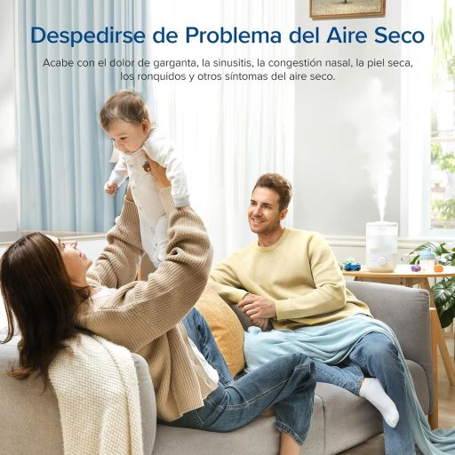 LEVOIT Baby Párásító 2.5L, 25 Órás Működés, Csendes 23dB, 360° Forgó Fúvóka