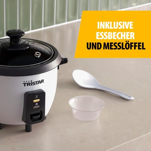 Tristar RK-6142 Rizsfőző 0,6L Tapadásmentes Belsővel Automata Melegítéssel