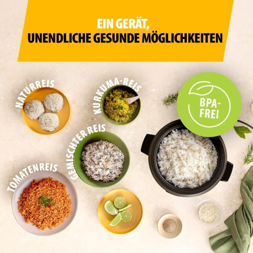 Tristar RK-6142 Rizsfőző 0,6L Tapadásmentes Belsővel Automata Melegítéssel