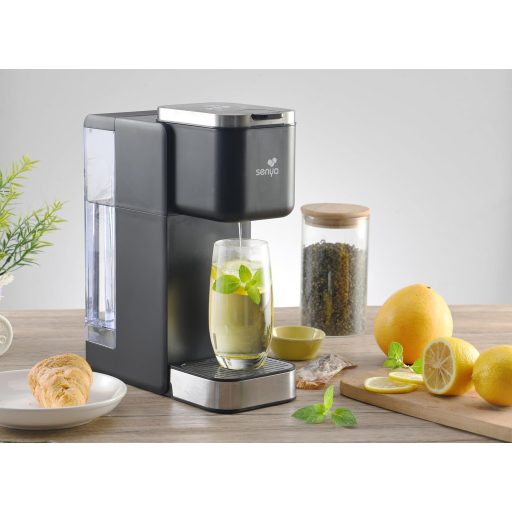 SENYA Tea Time Pro érintőképernyős teafőző 3 teafajtához 1,2L tartály automata vízkövetkeztetéssel