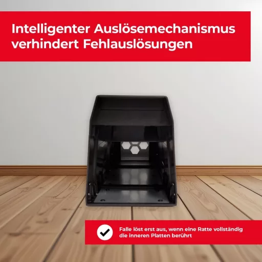 PROTECT HOME 6000V Elektromos Egércsapda Biztonságos Kártevőirtás