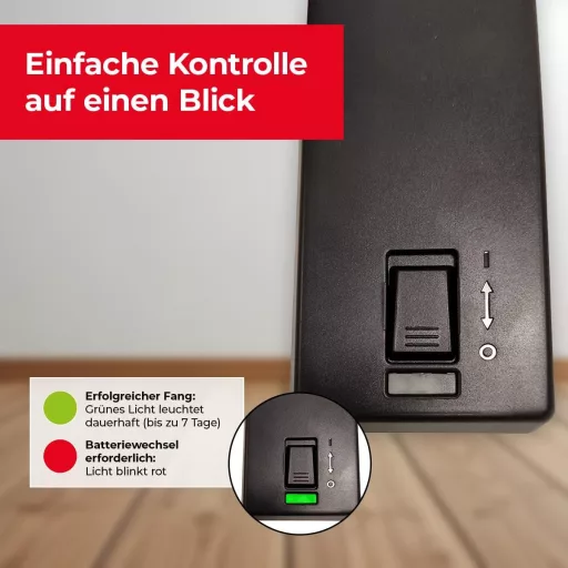 PROTECT HOME 6000V Elektromos Egércsapda Biztonságos Kártevőirtás