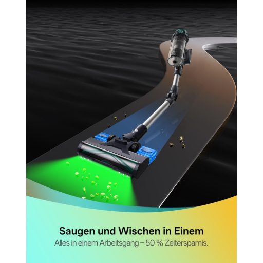 Vexilar V15Max Vezeték Nélküli Porszívó Mop Funkcióval, 55KPA, 60 Perc Üzemidő