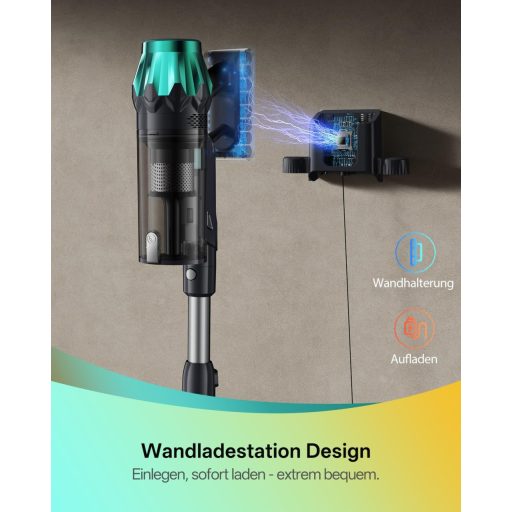 Vexilar V15Max Vezeték Nélküli Porszívó Mop Funkcióval, 55KPA, 60 Perc Üzemidő