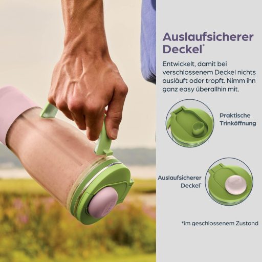 Ninja BlendBoss Turmixgép Hordozható Pohárral, 3 Automata Mód, Kő Szín