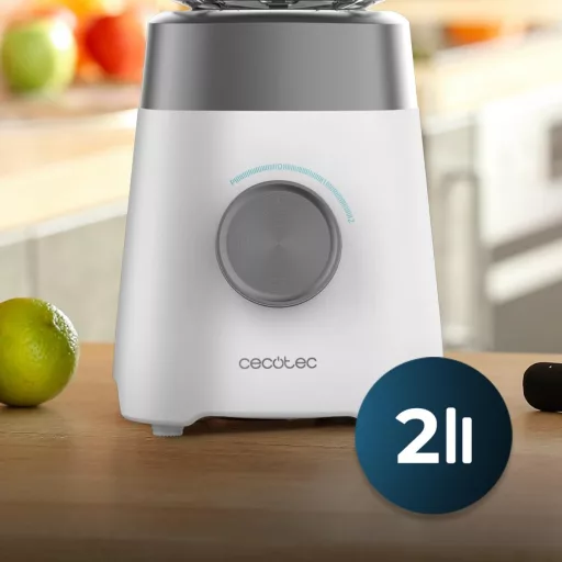 Blender Cecotec 1300W Titanium cu cană de 1,5 L, 20000 RPM, 4 lame din titan