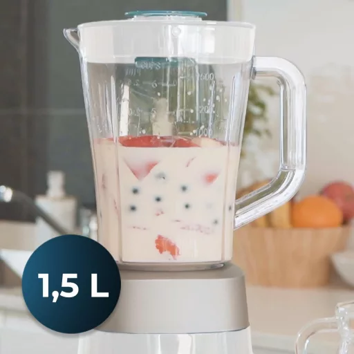 Cecotec 1300W Titanium Turmixgép 1.5L Kancsóval, 20000 RPM, 4 Penge