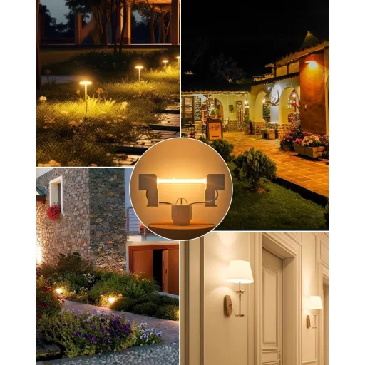 Aseoacc R7S LED 118mm 30W dimmelhető meleg fehér 3000K 3000lm COB 360°