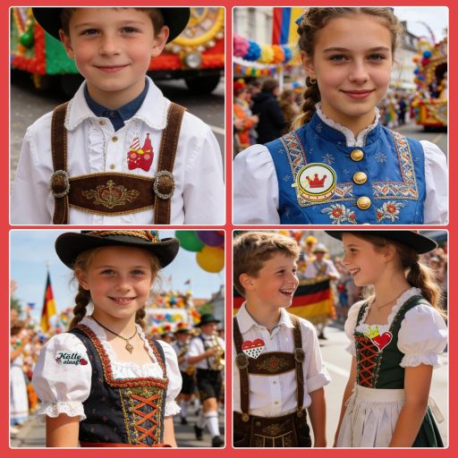 Sada 10 karnevalových odznakov Kazunark, karnevalové gombíkové odznaky z Kolína nad Rýnom ku kostýmu