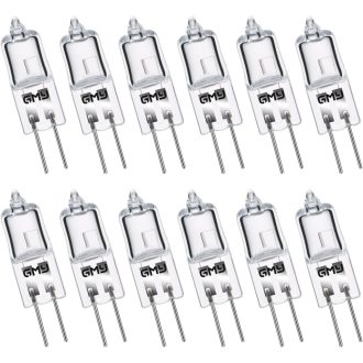   GMY G4 Halogén Izzó 20W 12V Meleg Fehér 2800K 12 Darab Szett