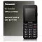 Panasonic KX-TU260EXB 4G Időseknek Mobiltelefon IP44 USB-C Fekete