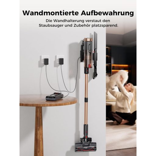 Proscenic P11 Ultra Vezeték Nélküli Porszívó 50 kPa, 50 Perc Üzemidő, Önálló Állás