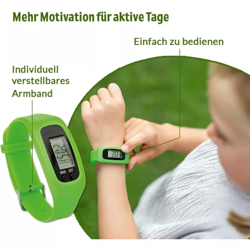 moses Expedition Nature 2in1 Lépésszámláló Óra Gyerekeknek Távolság Kalória Kijelzéssel