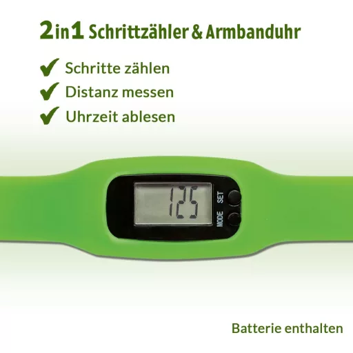 moses Expedition Nature 2in1 Lépésszámláló Óra Gyerekeknek Távolság Kalória Kijelzéssel