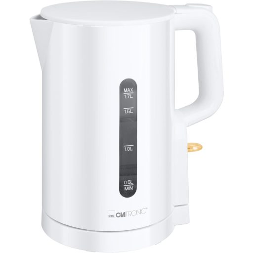 Clatronic WK 3835 1,7L Vízforraló 2200W Gyors Felmelegítés BPA Mentes Fehér