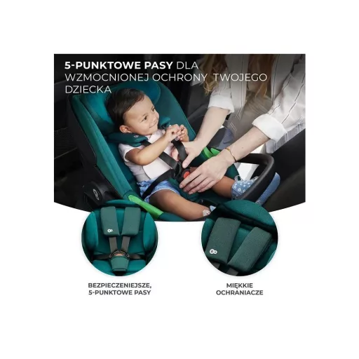Kinderkraft I-Care i-Size autosjedalica 0-13 kg Crna 40-87 cm, bez ISOFIX baze