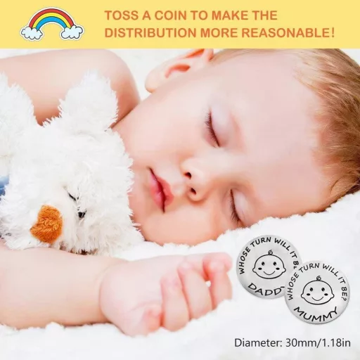 Rodičovský Rozhodovací Peniaz Sada 4ks Nerezová Oceľ, Strieborná/Čierna