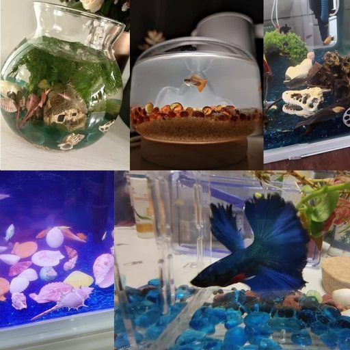 Dekoratív Akvárium Üvegkövek, Borostyán Színben, 500g