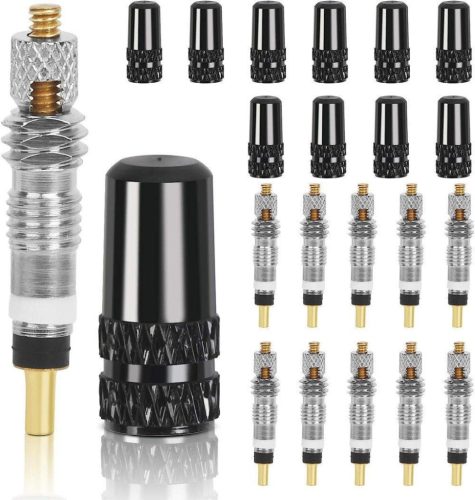 Presta-Dunlop Szelep Átalakító Szett 20db - Bicikli Kiegészítő
